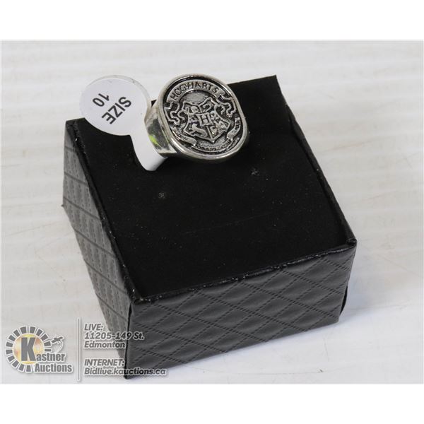 MEN'S HOGWARTS CLASS RING SIZE 10