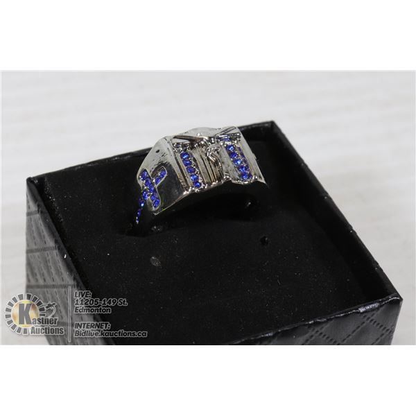 MEN'S CRUCIFIXION RIND SIZE 10