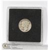 Image 1 : 1918D USA SILVER "MERCURY" HEAD DIME WINGED LIBERTY OBVERSE NICKNAMED "MERCURY" AFTER THE ROMAN GOD.