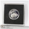 Image 1 : 1999 PROOF SILVER CANADA 25 CENT "MAY" SILVER PROOF EDITION OF CANADA'S MILLENNIUM QUARTER SERIES. I