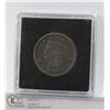Image 1 : 1848 EARLY USA LARGE CENT COIN BETTER QUALITY FOR DATE WITH NEARLY FULL LIBERTY VISIBLE IN HEADBAND.