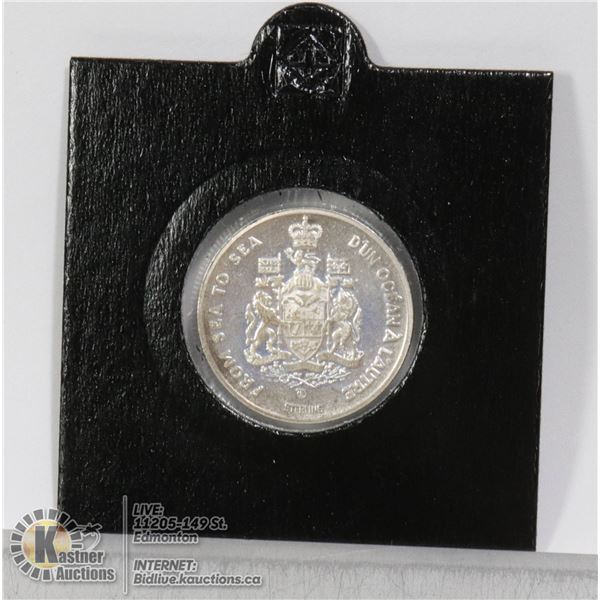CANADA FROM SEA TO SEA, SOLID SILVER COMMEMORATIVE .925 STERLING SILVER COMMEMORATIVE MEDAL FROM THE