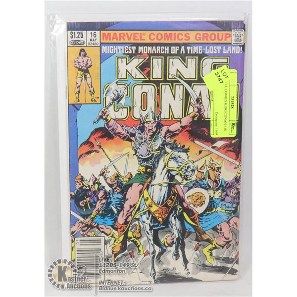 MARVEL COMICS KING CONAN #16