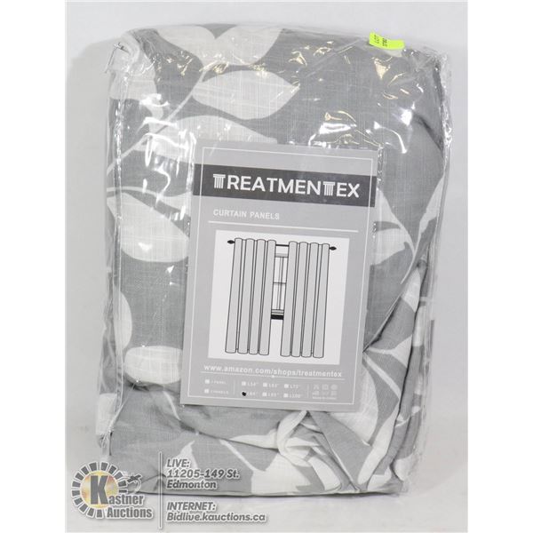 SET OF 84"L CURTAIN PANELS