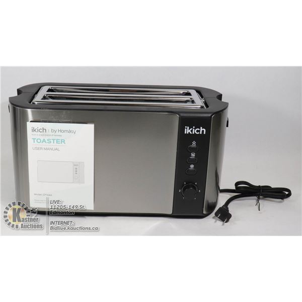 IKICH TOASTER WITH INSTRUCTION MANUAL