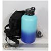 Image 1 : LARGE BUZIO INSULATED BEVERAGE BOTTLE WITH CARRY BAG