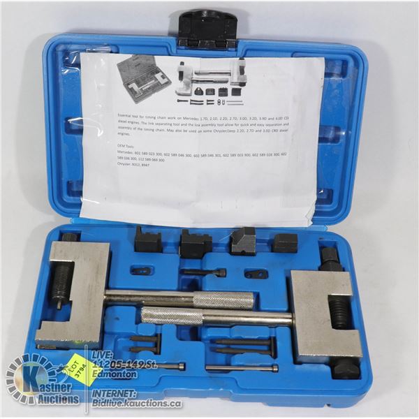 TIMING CHAIN TOOL FOR WORKING ON MERCEDES