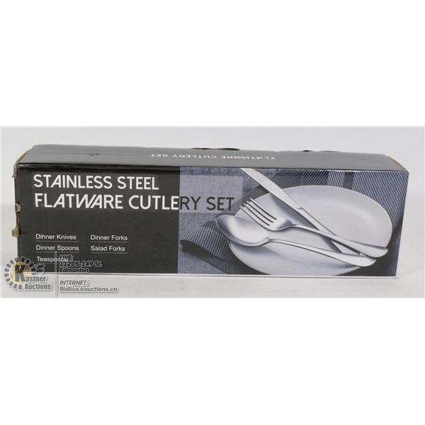 STAINLES STEEL FLATWARE SET