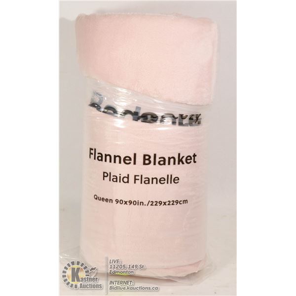 QUEEN SIZE FLANNEL BLANKET