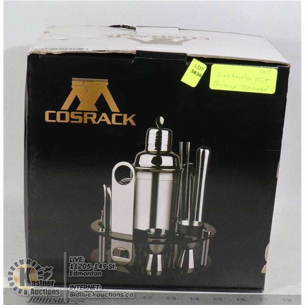 BARTENDER KIT PACKAGING DAMAGED