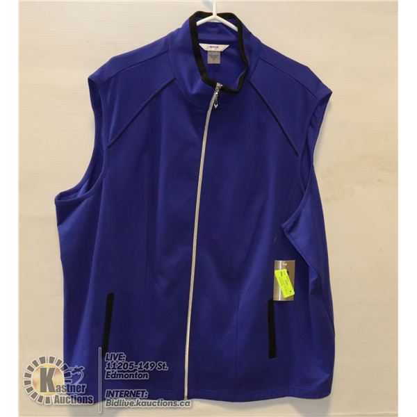 ALIA PLUS 3X BLUE VEST BRAND NEW, TAG PRICE $61