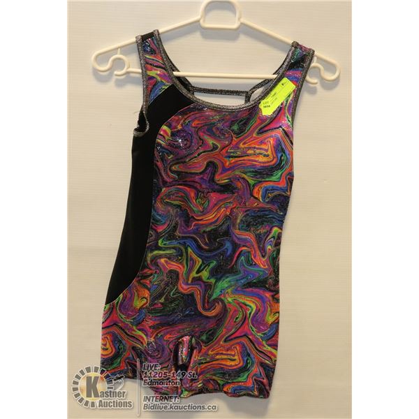 DANCE COSTUME DANCE COSTUME DANSKIN KIDS SIZE 10-12 USED
