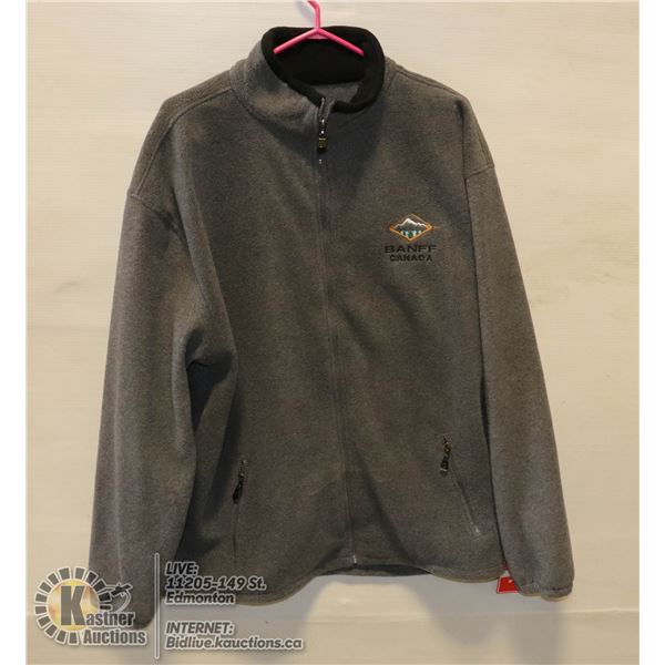 NEW MENS XL JASPER FLEECE JACKET