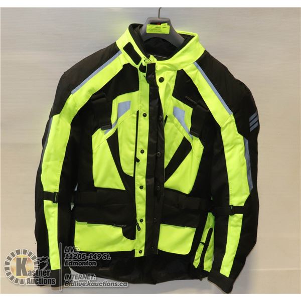 NEW HIGH VISIBILITY LGE WATERPROOF OLYMPIC RIDING JACKET