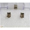 Image 1 : NEW SMOKY QUARTZ STERLING SILVER EARRINGS