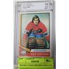 Image 1 : GRADED 10 KEN DRYDEN CARD 1974