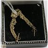 Image 1 : 10 KT YELLOW GOLD ROPE DROP EARRINGS