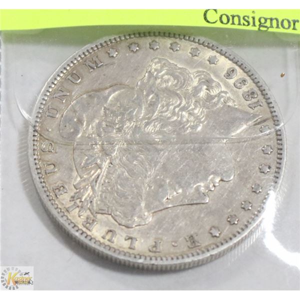 1896 USD MORGAN SILVER DOLLAR