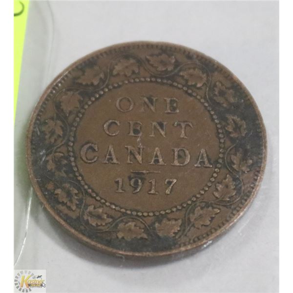 1917 CANADIAN LARGE PENNY