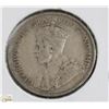 Image 2 : 1919 CANADIAN GEORGE V .925 SILVER 25 CENT COIN