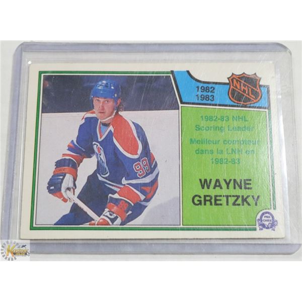 WAYNE GRETZKY OPEE CHEE 1982-83 SCORING LEADER