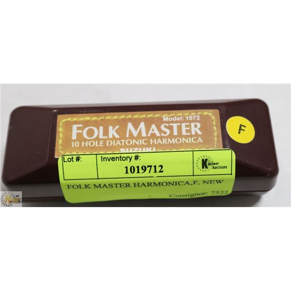 FOLK MASTER HARMONICA NEW