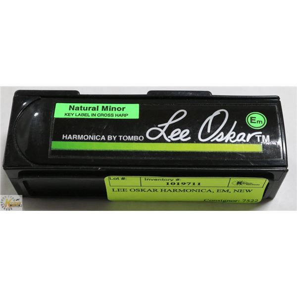 LEE OSKAR HARMONICA, EM, NEW