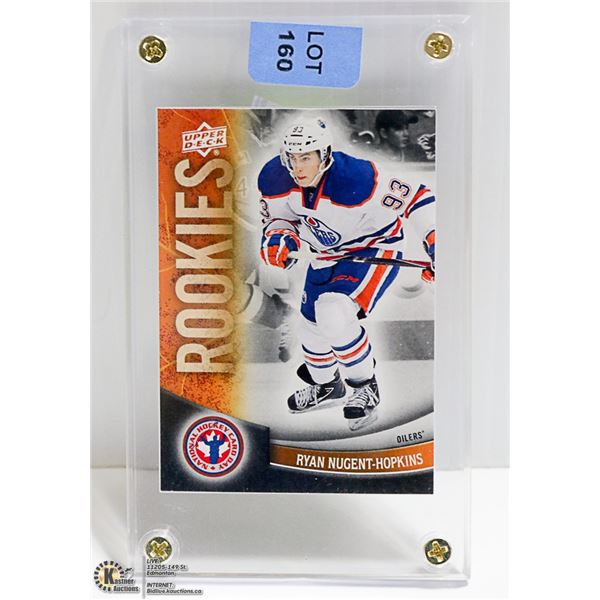 ROOKIE CARD RYANN NUDGENT HOPKINS