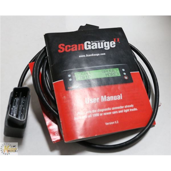 SCAN GAUGE 2 BY LINEAR LOGIC FOR 1996 AND NEWER