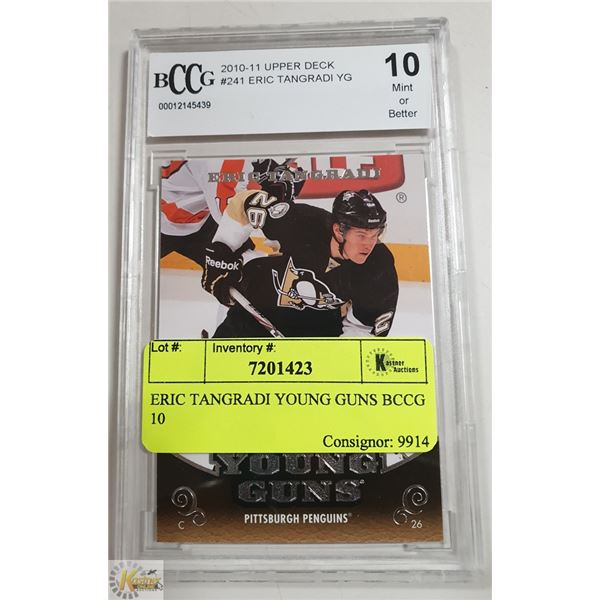 ERIC TANGRADI YOUNG GUNS BCCG 10