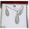 Image 1 : EARRING AND PENDANT/NECKLACE SET - NEW ( 8)
