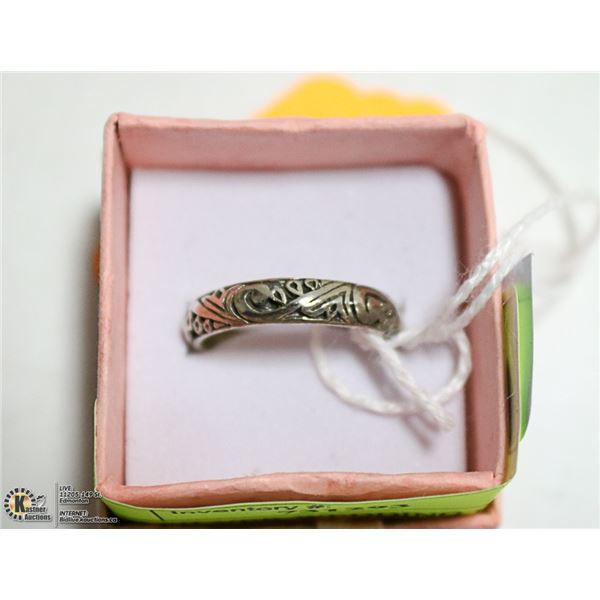 SOLID SILVER WEDDING BAND  (34)