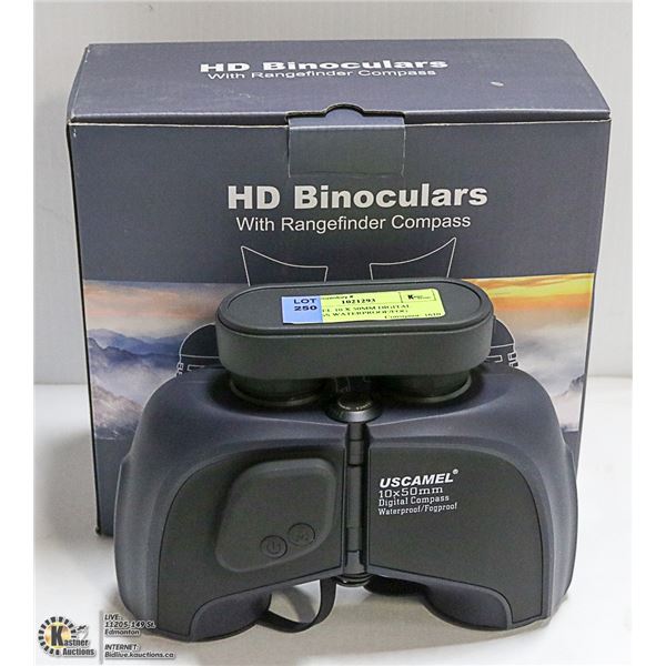 US CAMEL 10 X 50MM DIGITAL COMPASS WATERPROOF/FOG