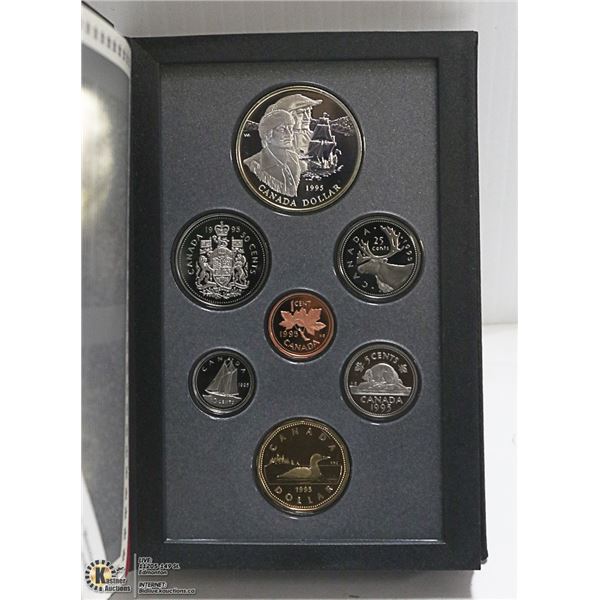 1995 PROOF SET CANADIAN COINAGE