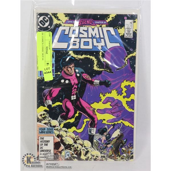 DC COMICS COSMIC BOY #4