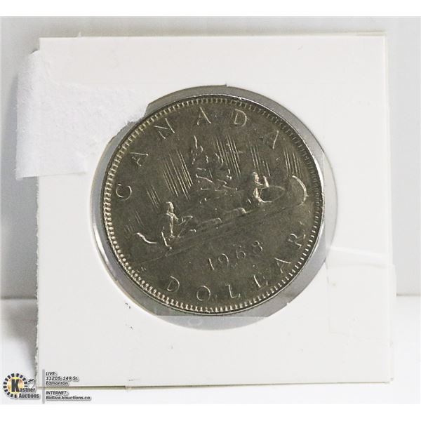 1968 CANADA VOYAGEUR DOLLAR