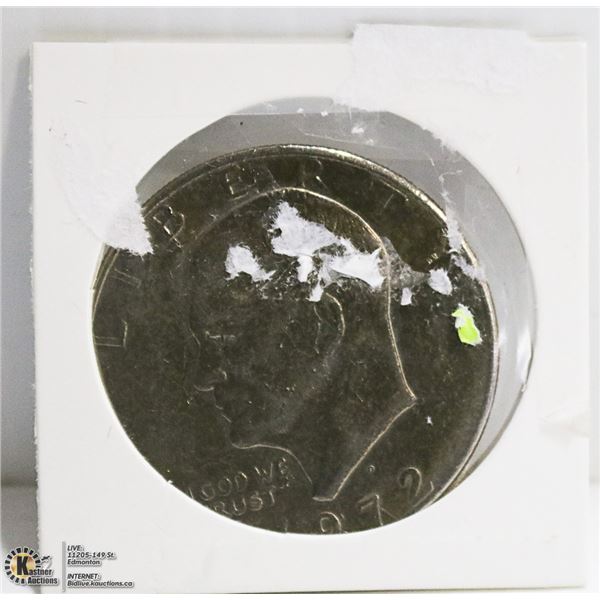 1972 USA LIBERTY DOLLAR COIN