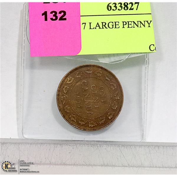 1917 CANADIAN LARGE PENNY