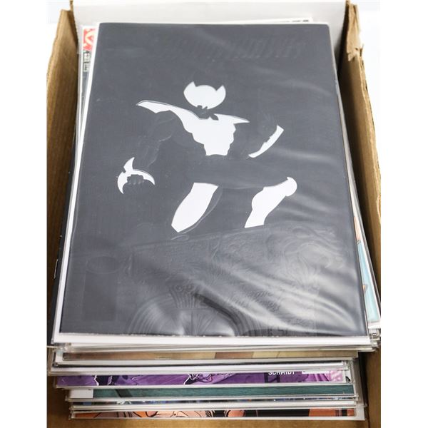 BOX WITH 30 #1 ISSUE COMICS
