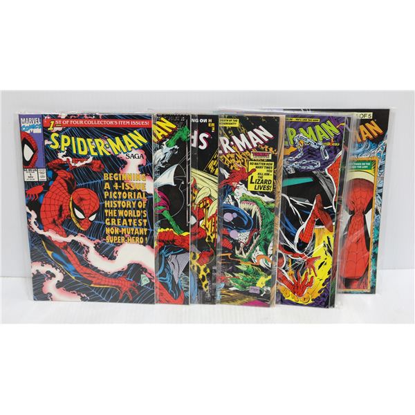 LOT OF 10 MARVEL SPIDER-MAN COMICS