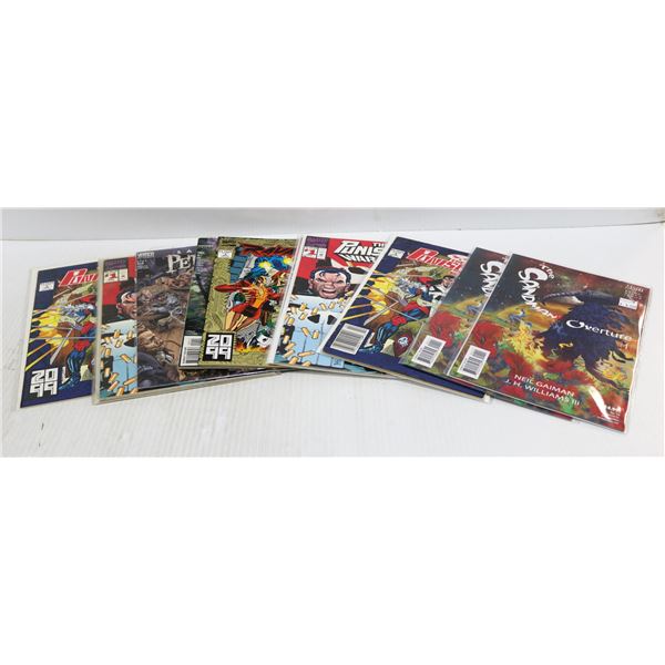 LOT OF 11 #1 ISSUE COMIC BOOKS