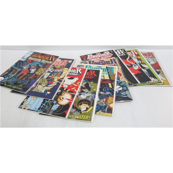 LOT OF 10 MARVEL COMICS THE PUNISHER (3) #1 ISSUES