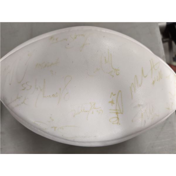 EDMONTON ESKIMOS SIGNED FOOTBALL