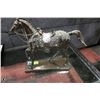 Image 1 : DIE CAST DECORATIVE HORSE STATUE