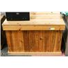 Image 1 : VINTAGE KNOTTY PINE HOPE CHEST  TRUNK