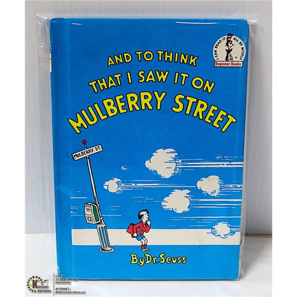 RARE DR SEUSS BOOK - MISPRINT & OUT OF PRINT