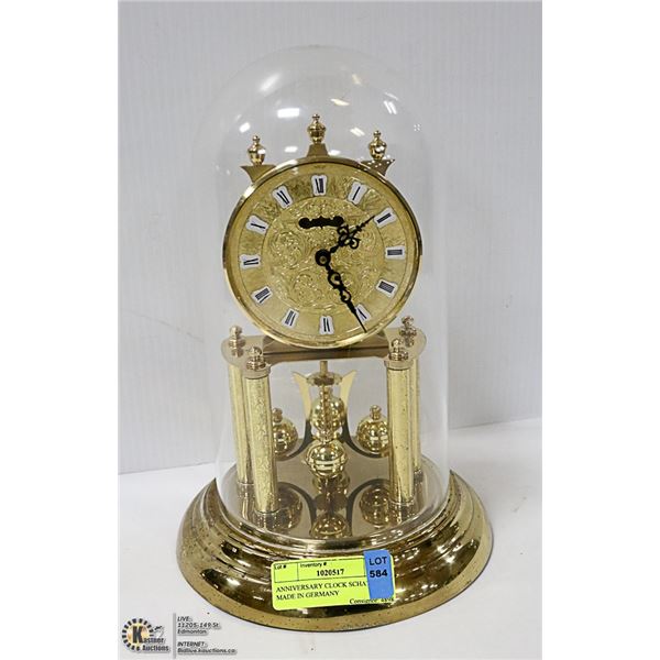 ANNIVERSARY CLOCK SCHATZ MADE IN GERMANY