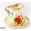 Image 1 : 1930 STYLE CERAMIC BASIN BOWL PITCHER