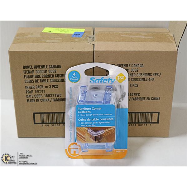 2 NEW CASES OF SAFETY 1ST FURNITURE CORNER CUSHION
