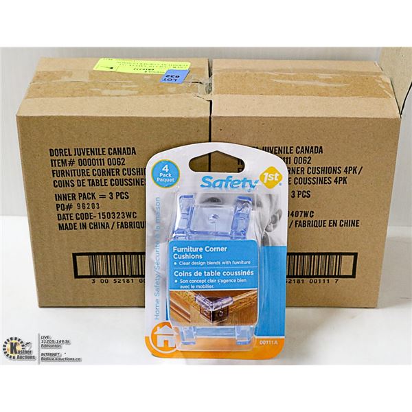 2 NEW CASES OF SAFETY 1ST FURNITURE CORNER CUSHION